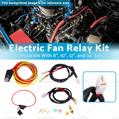 Electric Fan Relay Kit 40A for Dual Fans - Cooling System Upgrade (N/A)