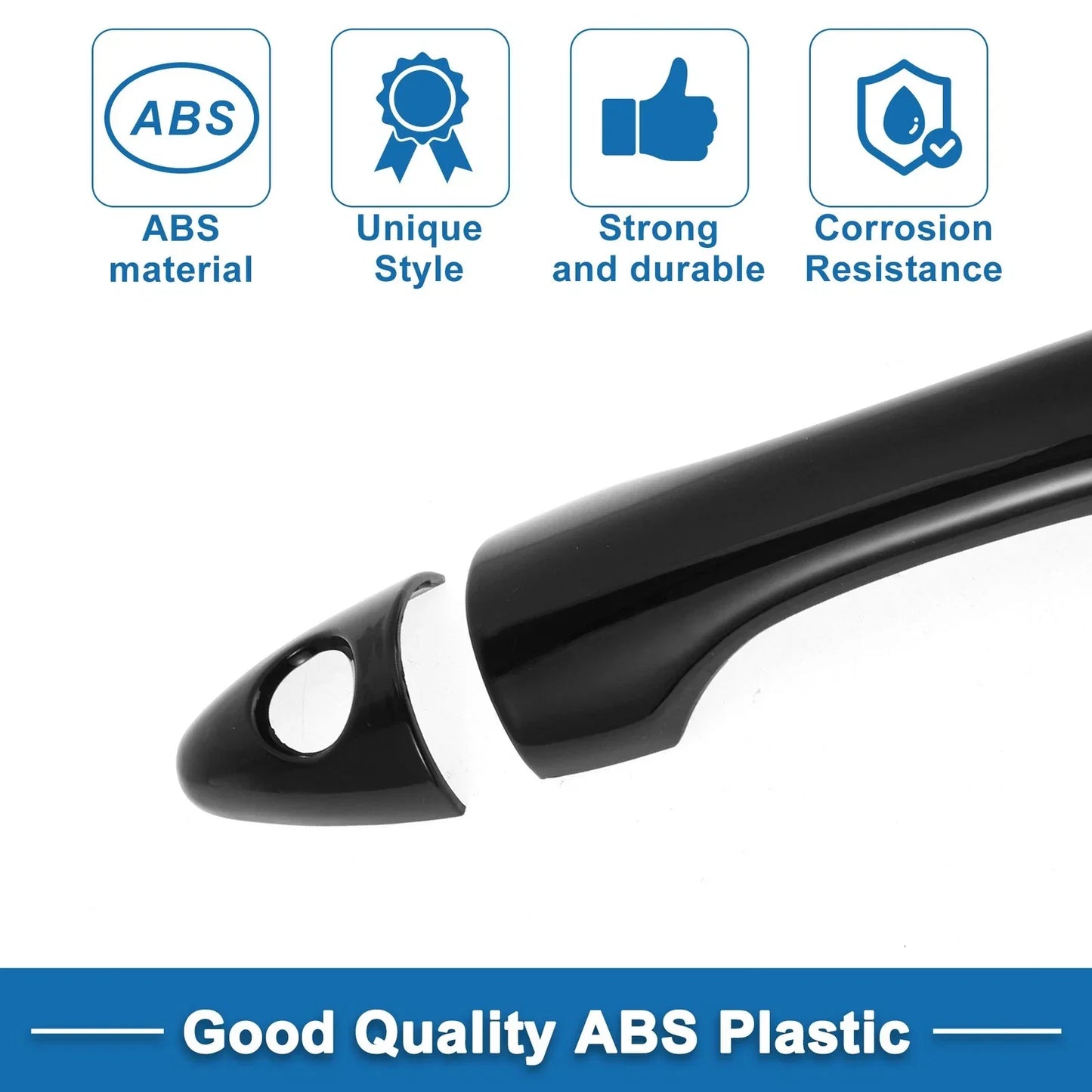 Door Handle Cover Trim for Hyundai IX35 (2009-2014) - Black