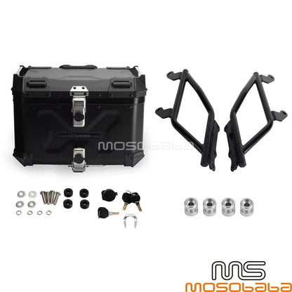 Rear Luggage Case & Tail Rack for Harley Softail FLSB FXLRST (2018-2023)