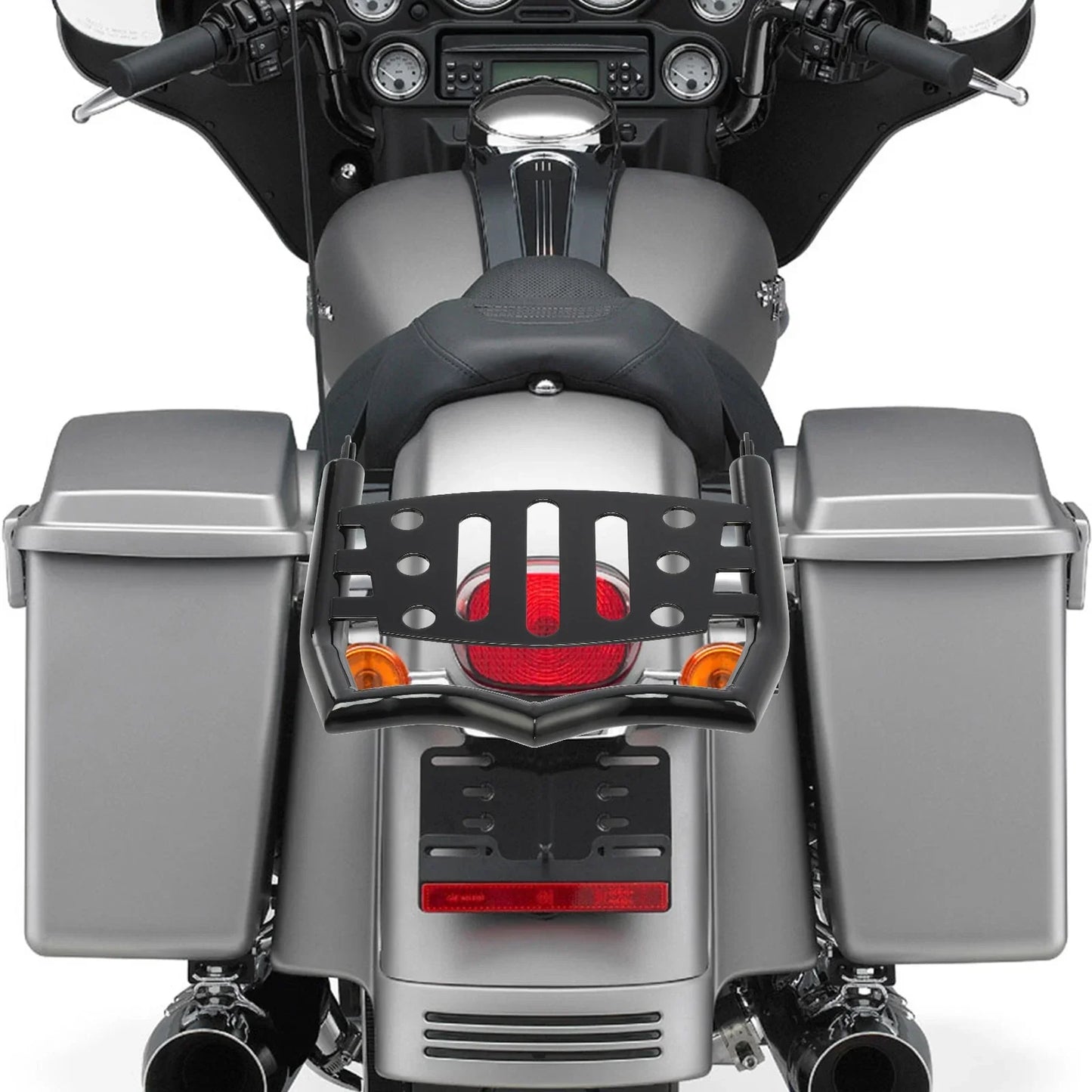 Detachable Luggage Rack for Harley Touring Road King Electra Glide (2009-2025)