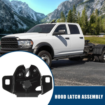 Hood Latch Lock Assembly for Dodge Ram 1500 2500 3500 (2002-2023)