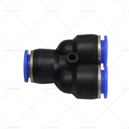 60pcs Pneumatic Push-in Air Line Hose Joiner Connect Fittings