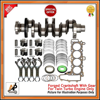 Crankshaft with Engine Rebuild Kit for Land Rover Discovery 204DTA (2005–2010)