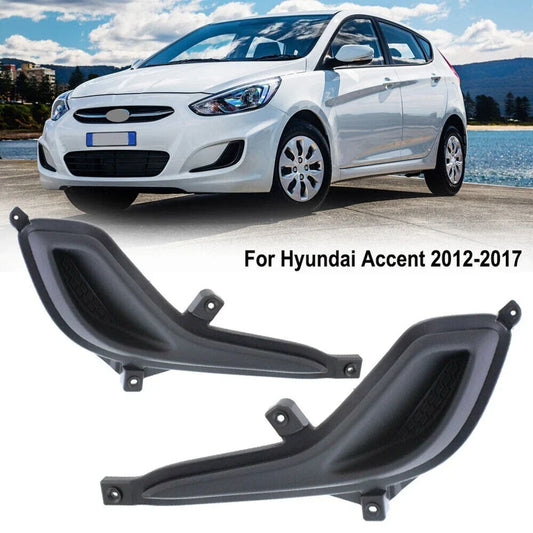 2 x Bumper Fog Light Hole Cover LH&RH Sides for Hyundai Accent