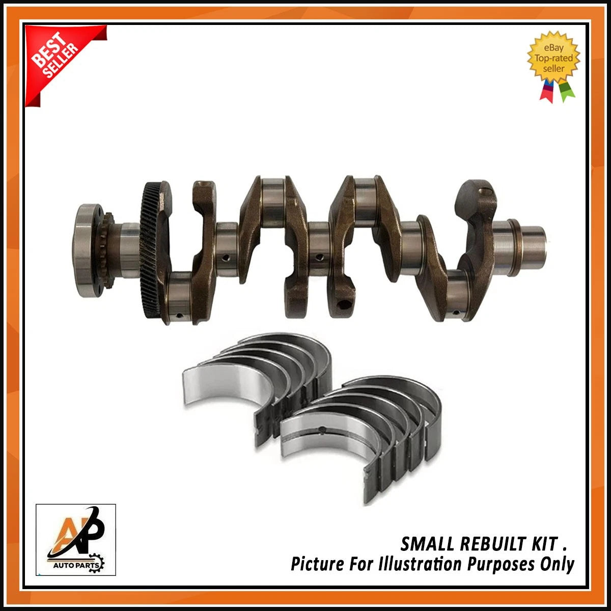 Crankshaft & Bearings Kit for Land Rover Range Rover Jaguar XF (2010–2019)