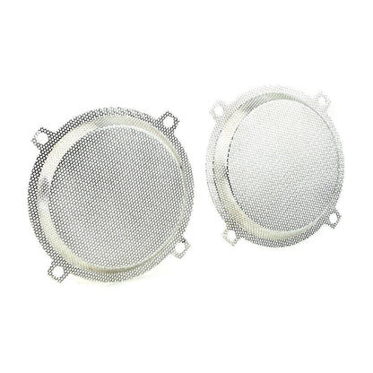 Punched Front Mesh Speaker Grills Covers for Harley Touring Electra Glide