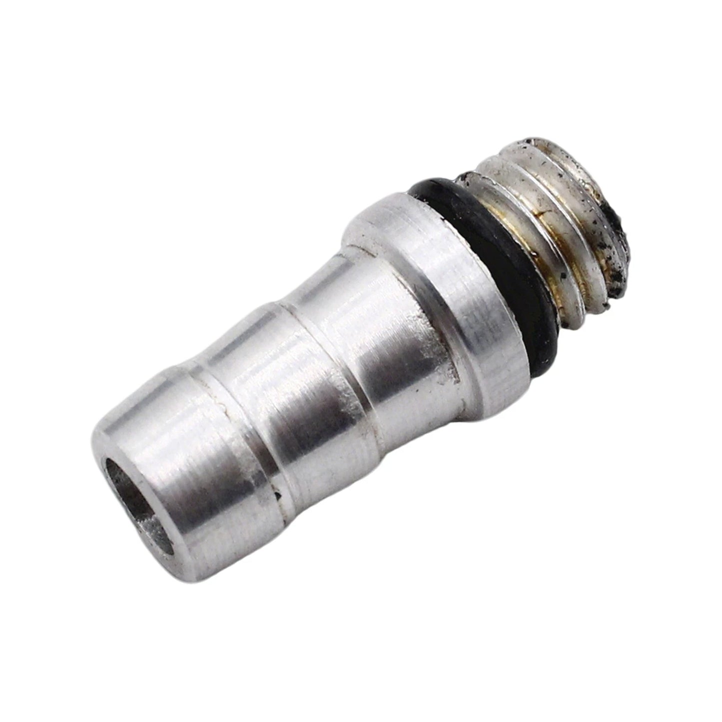 Polished Aluminum Finned Oval Air PCV Breather Combo for Valve Cover