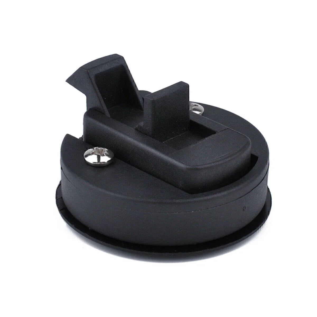 2" Flush Pull Slam Latch for Boat Deck Hatch Door Locking (No Lock Core)
