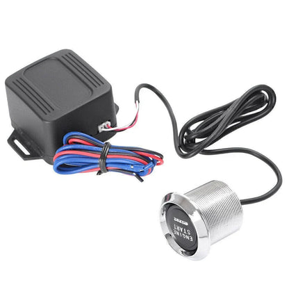 Blue Push Button Ignition Starter Switch for Universal Car