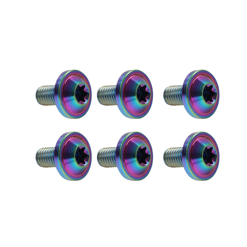 6 x M6x10mm Alloy Torx Head Screws for Motorcycle Bike