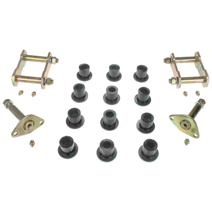 Rear Leaf Spring Greasable Shackle, Pin & Bush Kit for Hilux 4x4 LN61 YN63 IFS