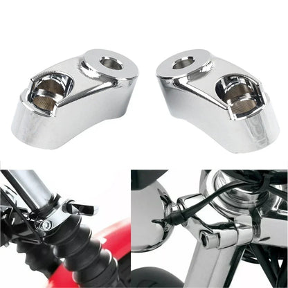 39MM 49MM Front Turn Signal Mount Bracket for Harley Dyna FXR