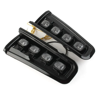 LED DRL Fog Lights with Turn Signal for Ford Bronco (2021-2023)