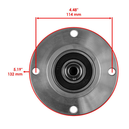 Deck Spindle Assembly with Pulley for Bad Boy MZ & MZ Magnum 48 (2010–2024)