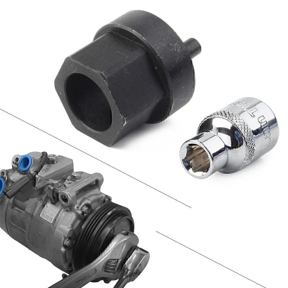 A/C Compressor Clutch HUB Remover Tool for Mercedes 7SEU17C