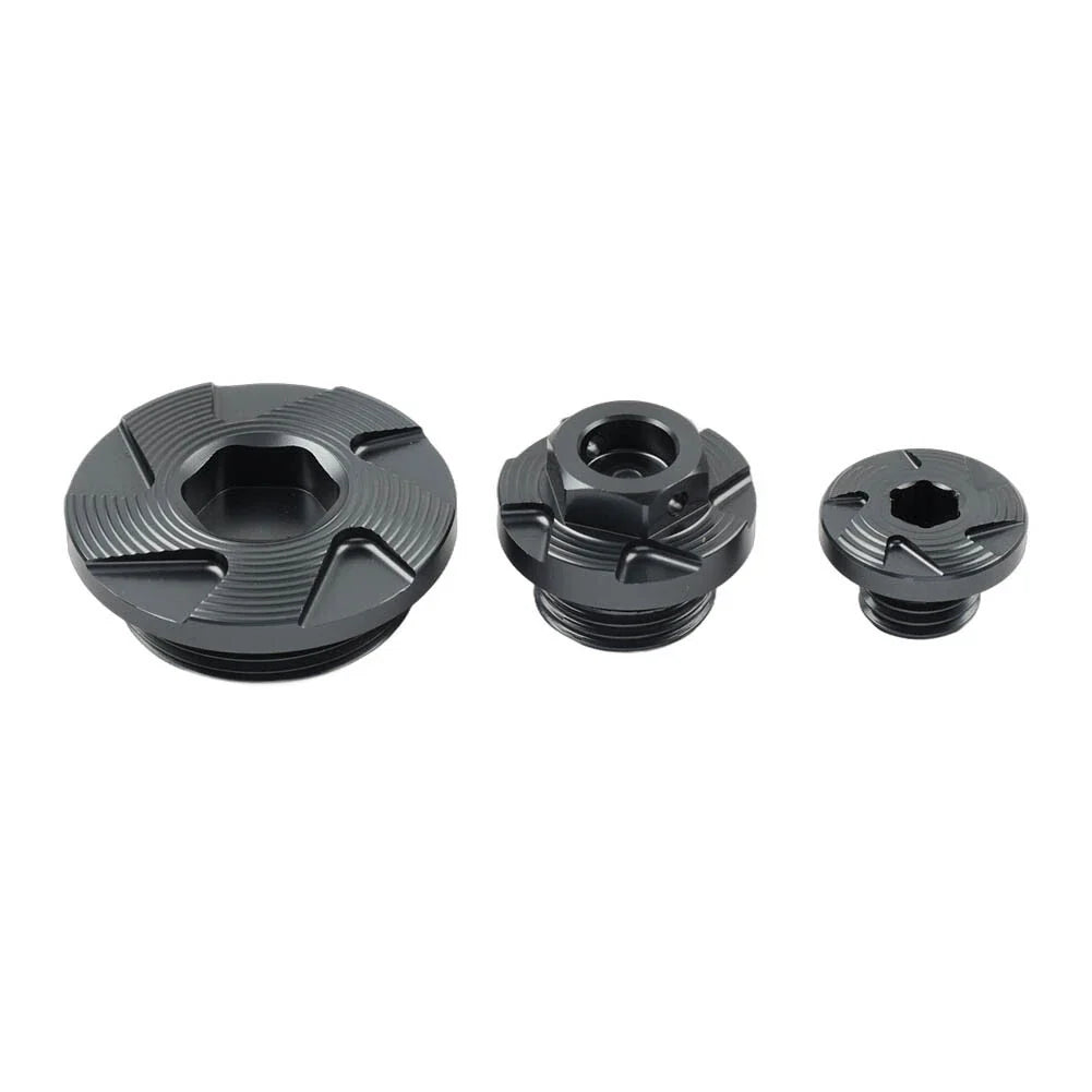 Engine Timing Oil Filter Plug Screws Set for Kawasaki KX250 KX450 KLX450R