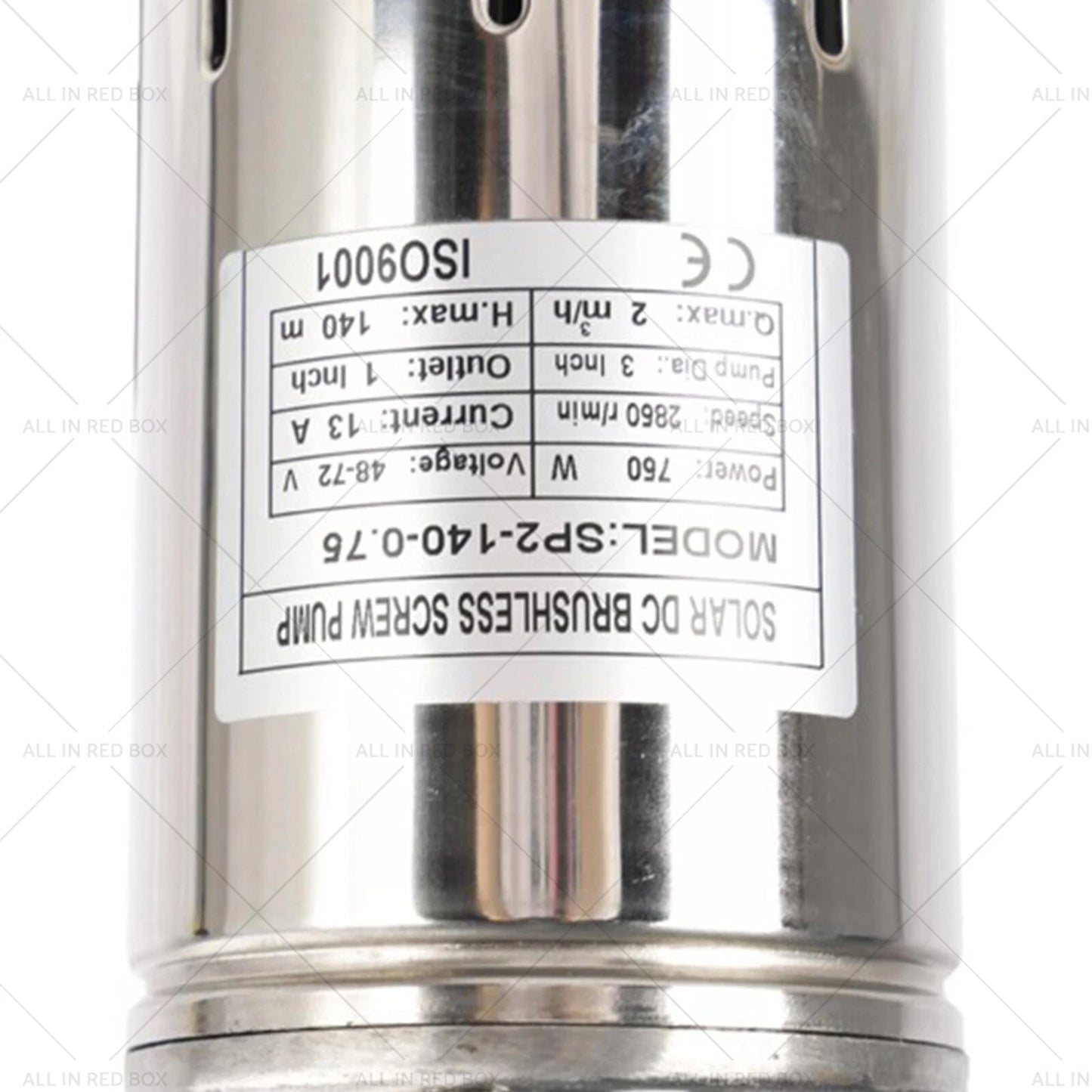 48V 750W Solar Bore Pump 3" Submersible Deep Well Screw Pump (AU)