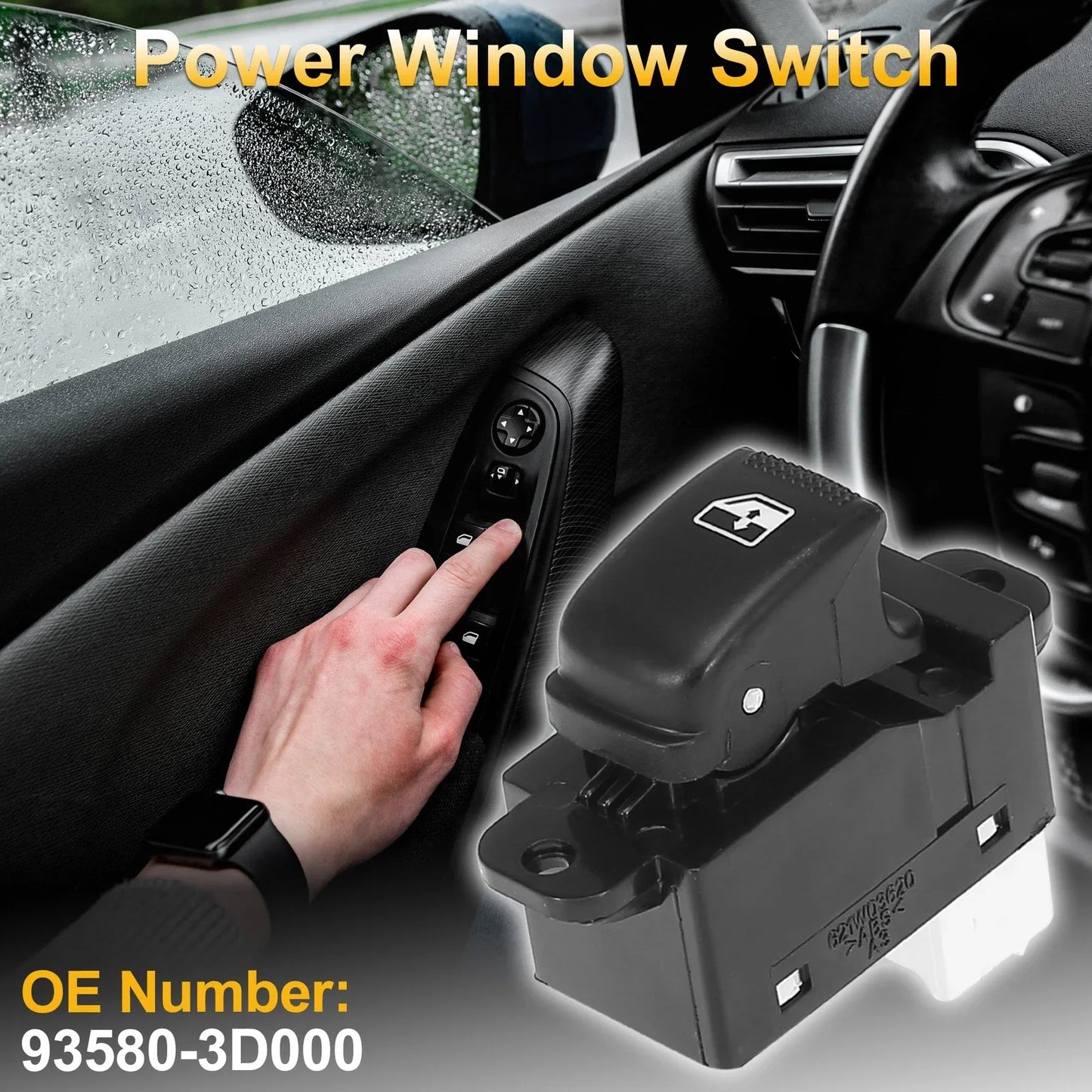 Power Window Switch for Kia Rio & Hyundai (2012-2017)