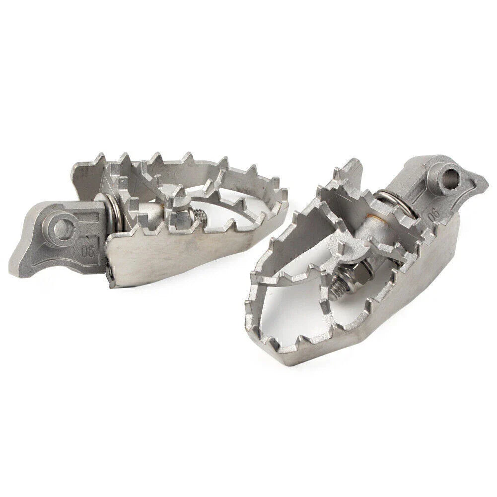 Wide Pivot Footrest Pegs for BMW R1200GS R1250GS F750GS F850GS (2013-2023)