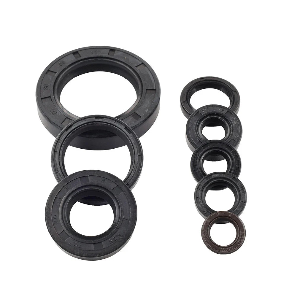 8 x Engine Oil Seal Kit for Honda CR250R (1992-2001)