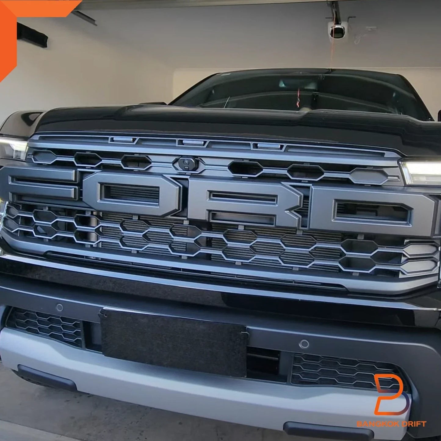 3 x White LED Front Grille Lights for Ford Ranger Raptor (2022-2025)