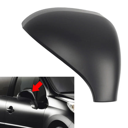 Right Rear View Mirror Cover Cap Matte Black for Peugeot 207 (2006-2015)