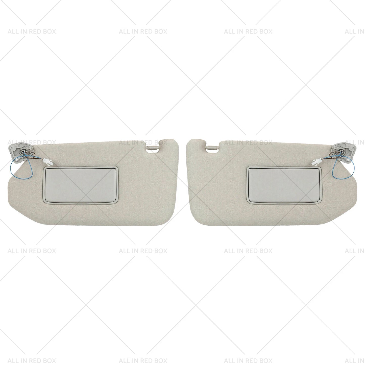 Grey Sun Visor W/Mirror for Nissan Pathfinder, Infiniti QX60, JX35 (2013-2020)