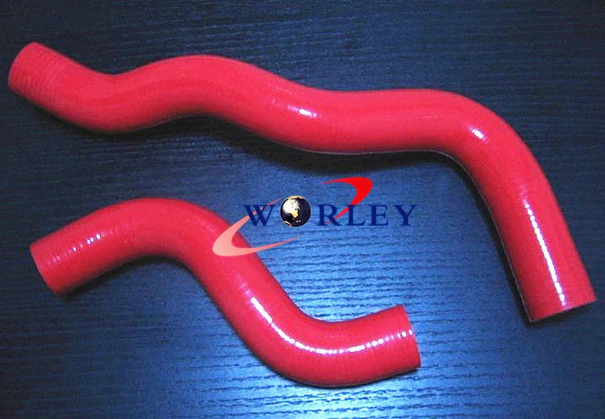 Silicone Radiator Hose Red for Toyota Land Cruiser FZJ75 (1990-1997)