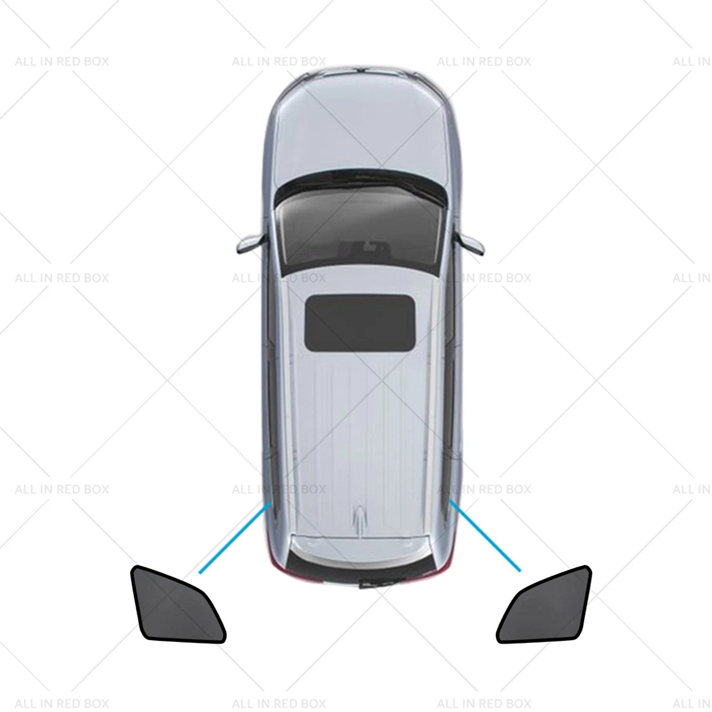 Magnetic Mesh Sun Blind Shades for Volvo XC60 (2017-2024)