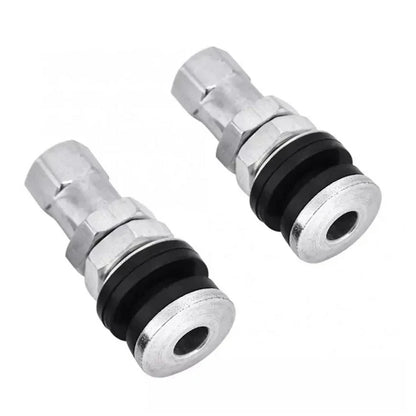 4 Pcs TR161 Metal Tubeless Tire Valve for Car Wheel Rim (No Year Specified)