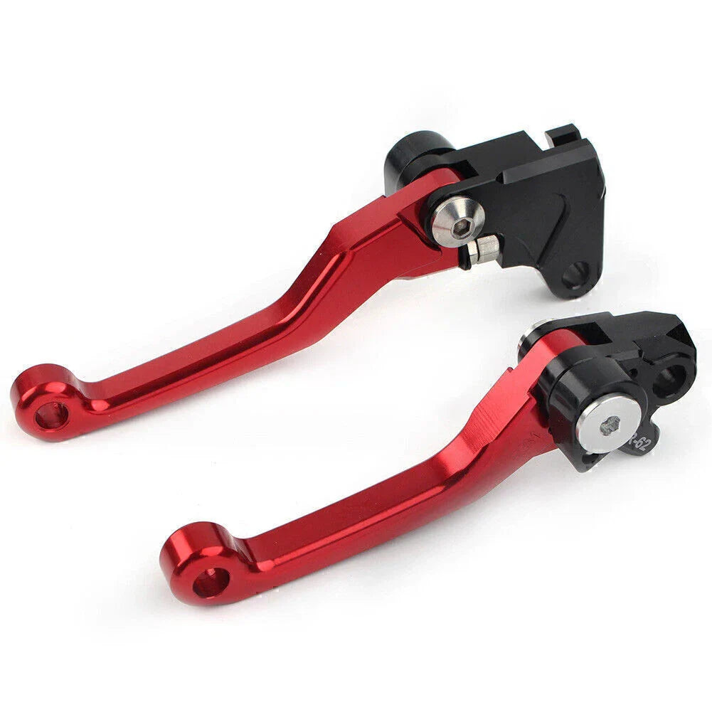 RED Pivot Brake Clutch Levers for YAMAHA WR 250F WR 450F (2001-2016)