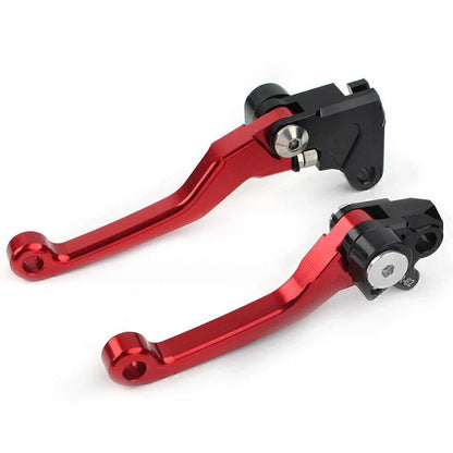 RED Pivot Brake Clutch Levers for YAMAHA WR 250F WR 450F (2001-2016)