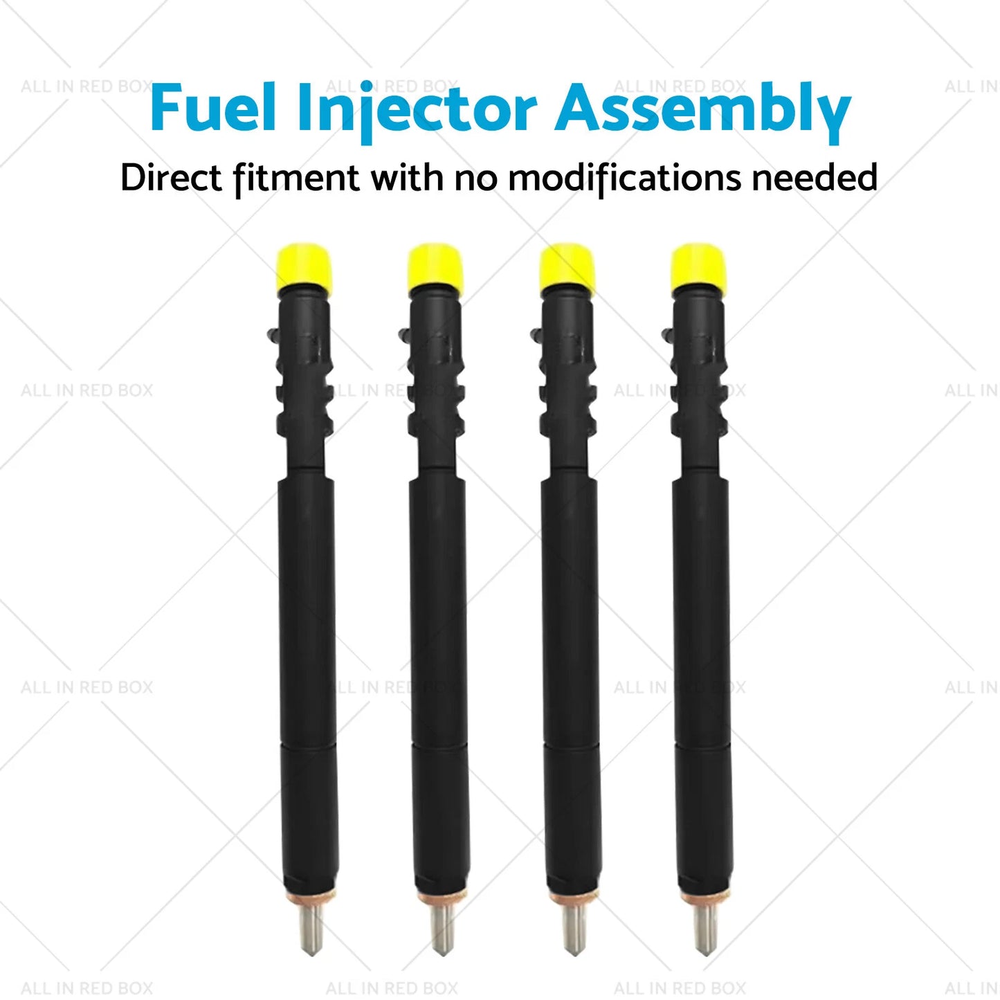4 x Diesel Fuel Injectors for Hyundai Terracan, Kia Carnival/Sedona (2001-2006)