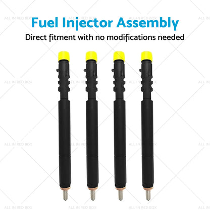 4 x Diesel Fuel Injectors for Hyundai Terracan, Kia Carnival/Sedona (2001-2006)
