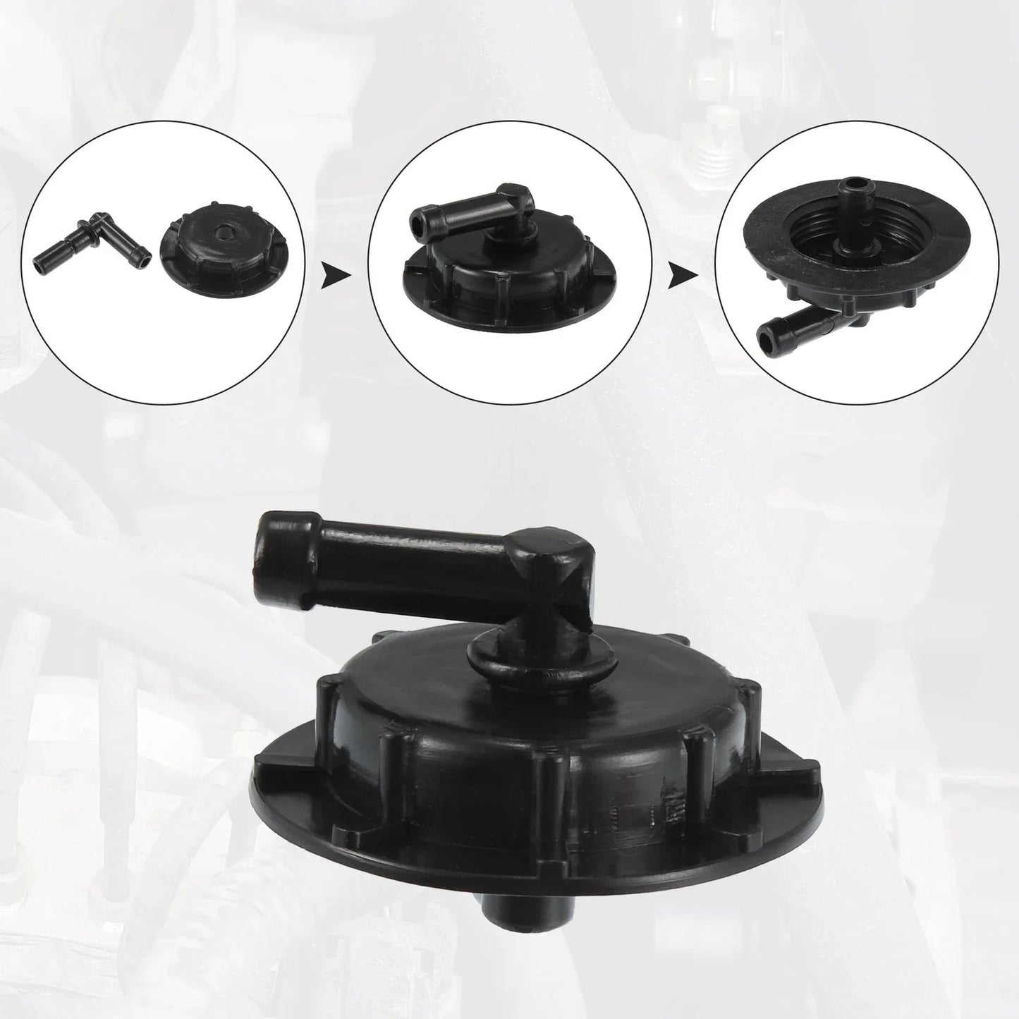 4 x Windshield Washer Fluid Reservoir Caps for Honda Accord (1997-2015)