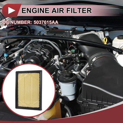 Engine Air Filter for Dodge Challenger 5.7L 6.1L (2008-2010) - 1 x Filter