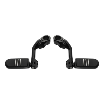 1 1/4" Passenger Floorboard Highway Foot Pegs for Harley Touring (1993-2025)