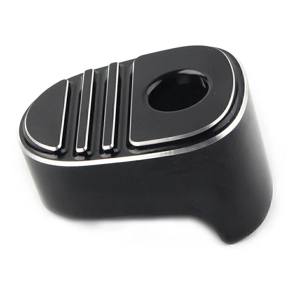 Tri-Line Black Ignition Switch Cover for Harley Touring Bagger FLH (2014-2022)