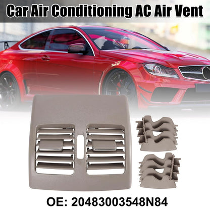 Rear Air Grille AC Outlet Vent for Mercedes-Benz C Class W204 (2007-2013) Beige
