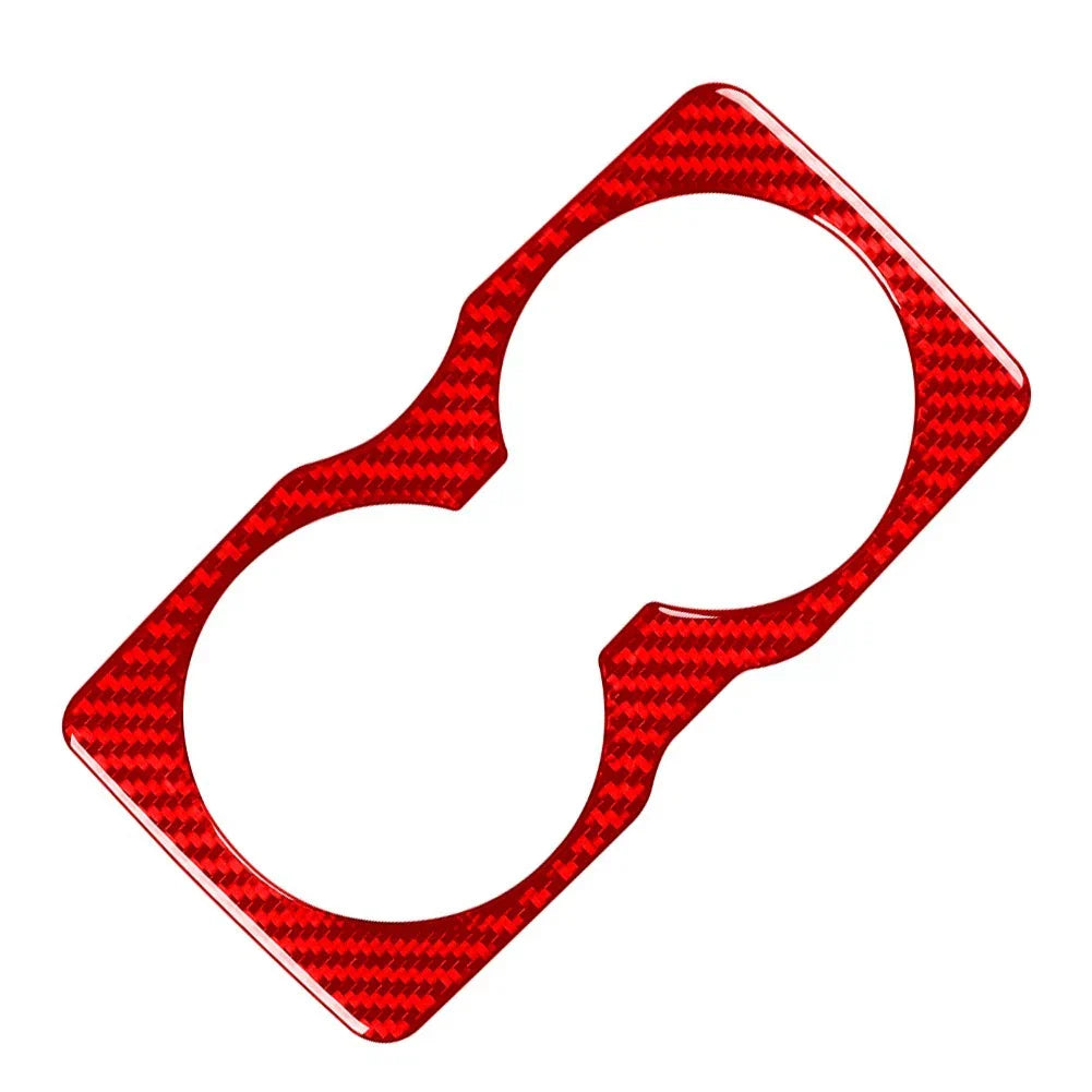 Rear Water Cup Holder Cover Trim for Jeep Cherokee (2014-2022) Red