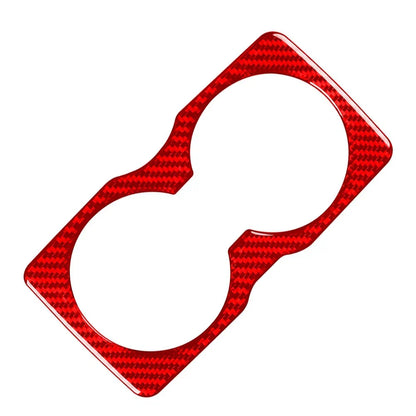 Rear Water Cup Holder Cover Trim for Jeep Cherokee (2014-2022) Red