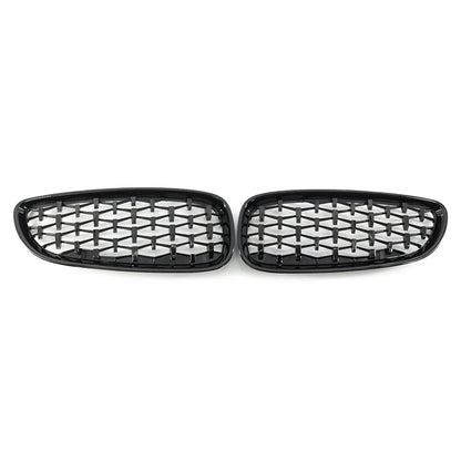 Upper Bumper Mesh Grille Pair for BMW Z4 (2009-2016)