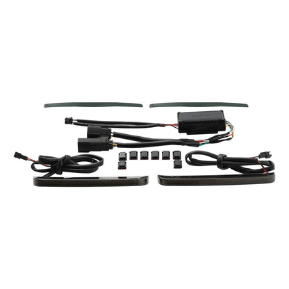 LED Saddlebags Brake Turn Signal Lights for Harley Road Glide (2014-2023)