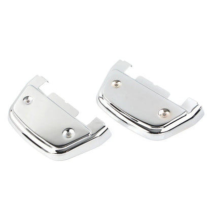 Chrome Passenger Footboard Covers for Harley Touring Road Glide (2014-2023)