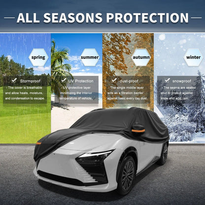 Waterproof Aluminum Film Car Cover for Lexus RZ (2023)