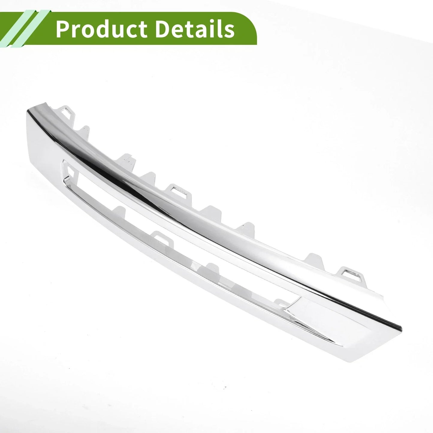 Front Right Fog Light Grill for Mercedes Benz GL350 (2013-2016) Black