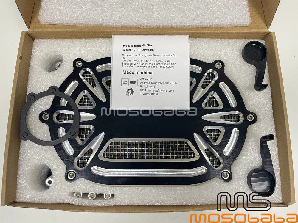Air Filter Cleaner Dust Proof Kit for Harley Sportster XL (2007-2012)