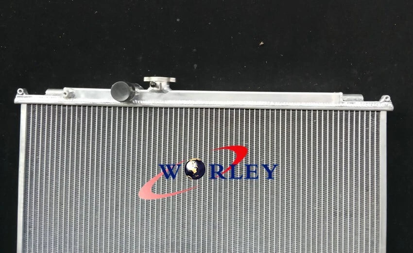 Aluminum Radiator & Fans for Toyota Mark 2 Chaser JZX100 1JZ-GTE (1996-2001)