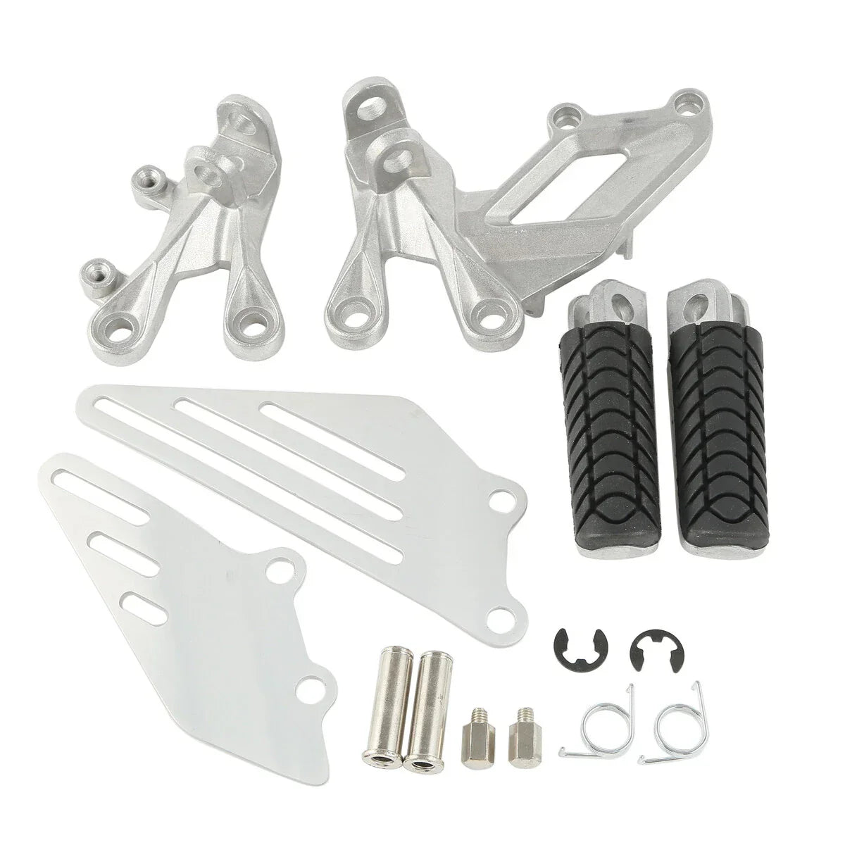 Front Rider Driver Foot Pegs Bracket Set for Kawasaki Ninja ZX14R (2006-2023)