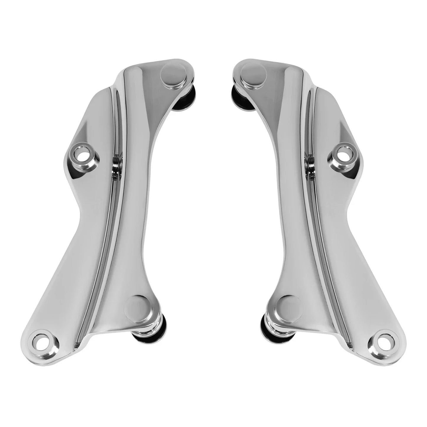Chrome 4 Point Docking Hardware for Harley Davidson Touring (2014-2025)